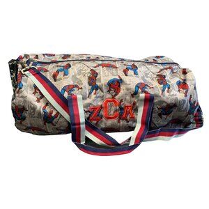 Pottery Barn Kids Marvel Spider-Man Duffle Bag with Strap & Zipper Closure